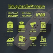 ปลั๊กไฟ-3ช่อง-4สวิตช์-3พอร์ตusb-ยาว-5-เมตร-ปลั๊กมาตรฐาน-พร้อมช่องusb-ปลั๊กสามตา-มีมอก-ประกัน-3-ปี